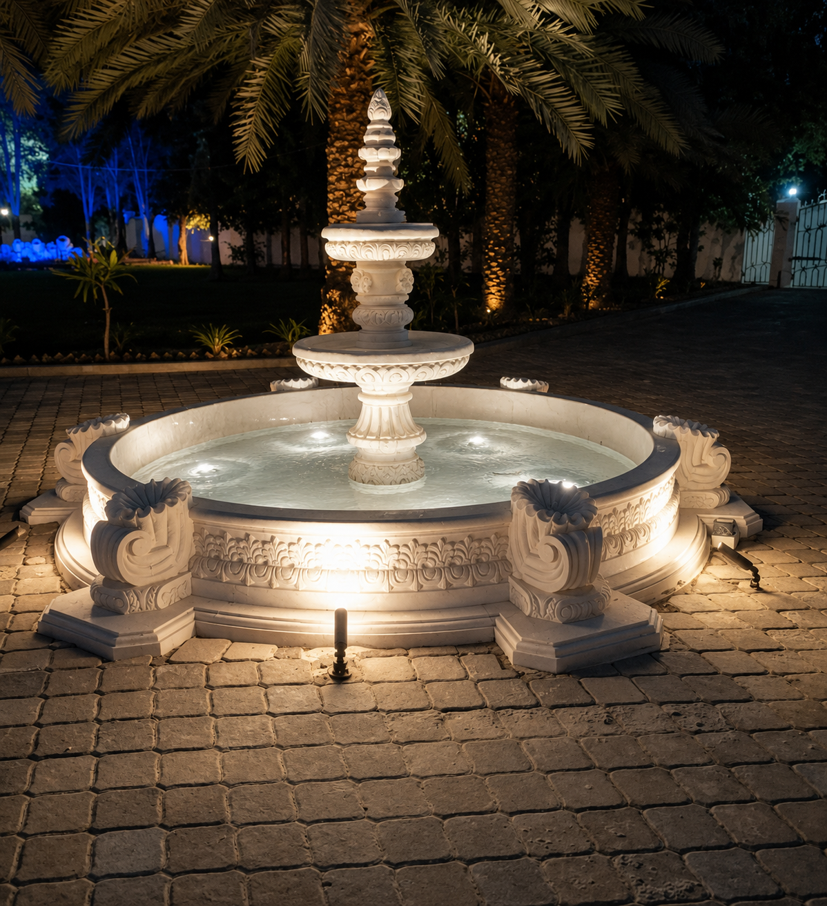 Villa Entrance Fountain