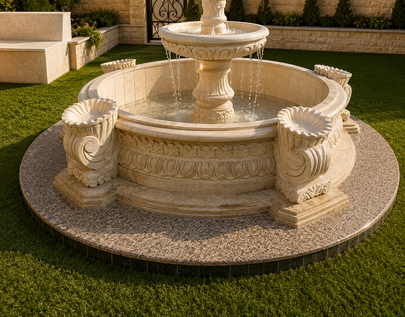 Decorative Marble Fountain