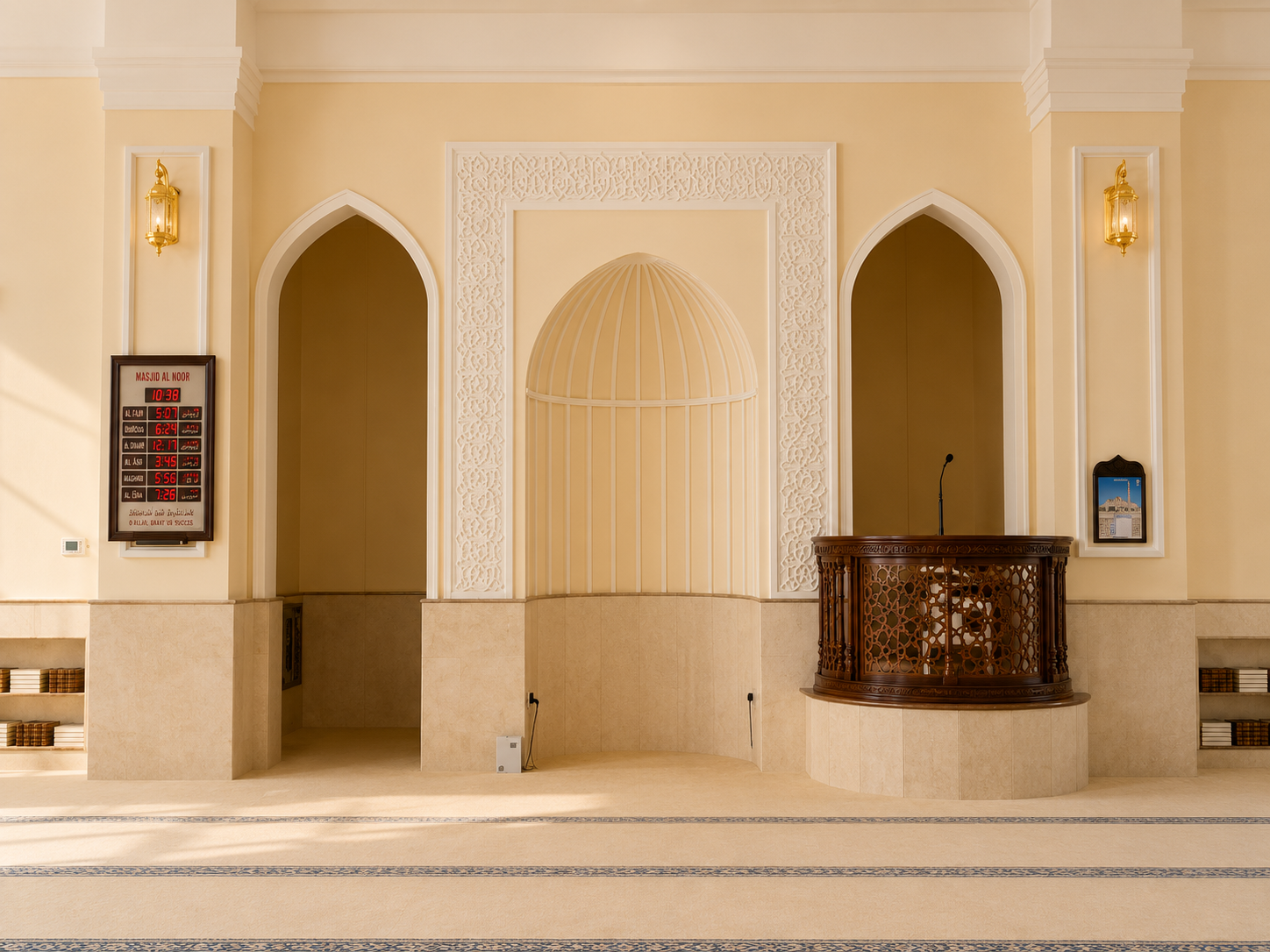Masjid Entrance Marble