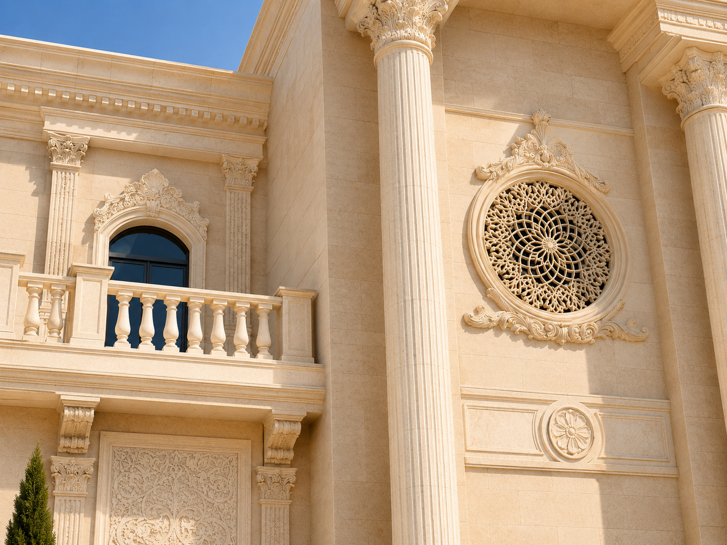 Villa Exterior Detail
